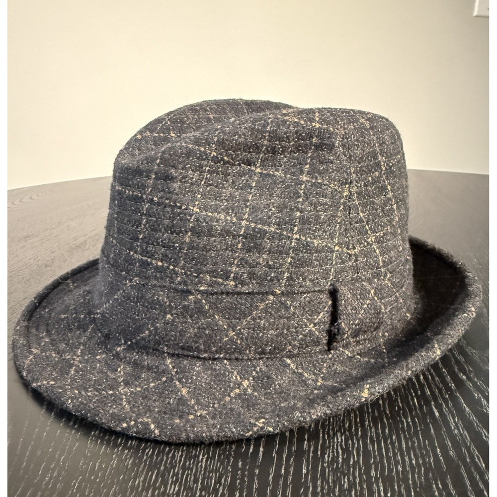 Vintage Doria Gruppo Borsalino Wool Fedora Hat -Made in Italy Size 57 / US 7 1/8